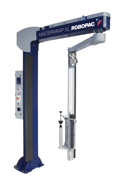 Robopac Masterwrap XL palešu aptinējs ar rotējošo roku